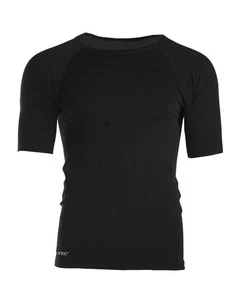 T-SHIRT MILITARE TATTICA MIL-TEC TERMICA NERA - Foto 1 di 2