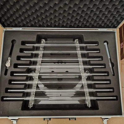 VAMN MAVN 432Hz Quartz Crystal Singing Harp with crystal mallet and Aluminum alloy box