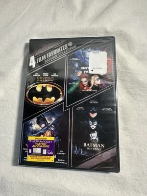 Batman Collection 2 DVD Batman Batman & Robin Batman Forever Batman Returns - Image 1 of 2