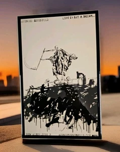 Póster de concierto enmarcado Avenged Sevenfold Life Is But A Dream 2023 - Imagen 1 de 3