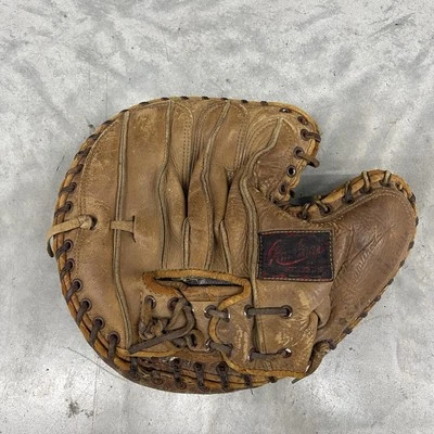 Guante de béisbol Rawlings Catchers años 50 241 de colección Deep Well modelo profesional gris mate Foto 1 de 4