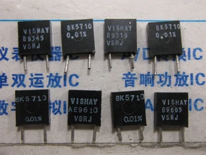 1x 8K5710 Vishay VSRJ Series Bulk Metal Foil Precision Resistors 0.01% 8.571KΩ - Picture 1 of 2