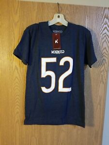 Korked Chicago Bears Khalil Mack Gruden #52 T-Shirt Adult M NWT