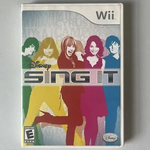 Disney Sing It Nintendo Wii 2008 Complete with Manual CIB - Picture 1 of 4