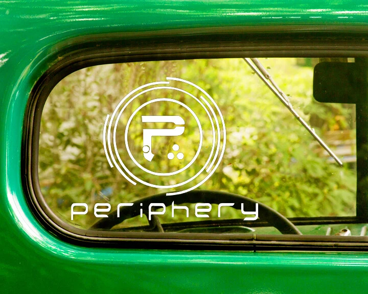 THE DECAL AND STICKER MAFIA 2 PERIPHERY BAND DECALs Bogo Stickers For Car Window Bumper Laptop Truck Rv