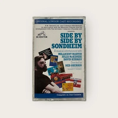 Side By Side By Sondheim Cassette Tape Original London Cast Recording 1976  - Image 1 of 4