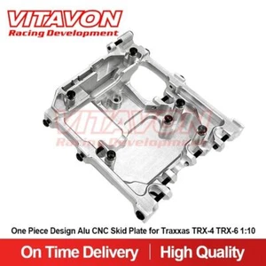 Vitavon CNC Alu 7075 einteiliges Design Rutschplatte für Traxxas TRX-4 TRX-6 1:10 - Bild 1 von 8