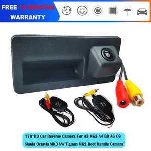 170° HD CCD Wireless Rear View Camera for Audi A3 8V/A4 B8/A5 8T/A6 MK3 MK4/A7 MK1 - Picture 1 of 9