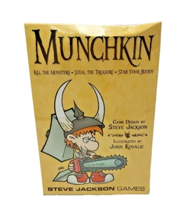 Munchkin- Kartenspiel -Steve Jackson Cards  - Englisch-Neu OVP 2.Wahl * - Bild 1 von 3