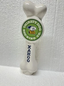 Thirsty Dog Brewing Co Beer Tap Knob Xahoo 10.5” Green Label Nice! - Picture 1 of 6