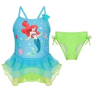 DeLuXe~ARIEL~2 piezas~Brillo~TaNkiNi~TRAJE DE BAÑO~4~Sirenita~NUEVO CON ETIQUETAS~Tienda Disney - Imagen 1 de 10