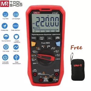 Multímetro digital UNI-T UT61E+ verdadero RMS CA DC LPF ACV NCV tapa prueba de frecuencia ohmios USB - Imagen 1 de 12