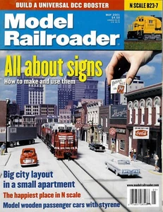 Model Railroader Magazine 2001 May - Picture 1 of 2