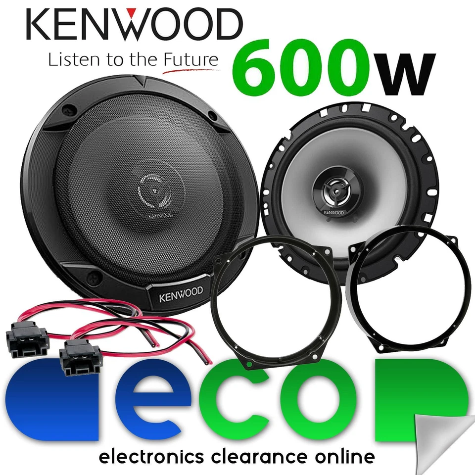 Car Speakers Kenwood Kfc-s1766 17cm 2 Way 30w RMS 300w