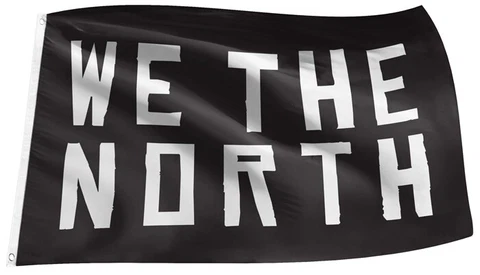 Toronto Raptors WE THE NORTH Official NBA Team Motto 3'x5' Deluxe Banner FLAG Cover