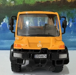 License Mercedes-Benz Unimog Truck 1:32 Diecast Model–Toy Gift for Kids & Adult - Picture 1 of 11