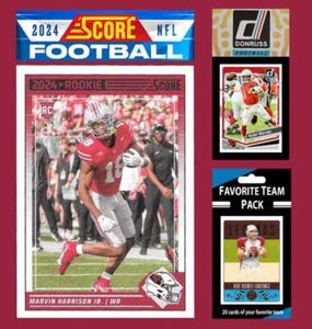 2024 SCORE NFL Arizona Cardinals Team Set Gift Pack + 2023 Donruss 305 Marvin Ha - Bild 1 von 1