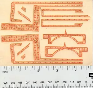 1/24 Or 1/25 MPC (Red) #18-0411-006 Decal Sheet Only Not A Kit - Picture 1 of 1