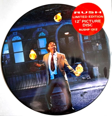 Rush Time Stand Still 12" PIC DISC Vinyl – EX! Prog Rock 1987 - Immagine 1 di 2