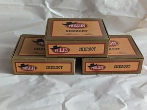 "Lote de 3 cajas vacías vintage Phillies Miracle Mild Cheroot 6 5/8"" L x 5 1/8 Wx2"" H" - Imagen 1 de 5