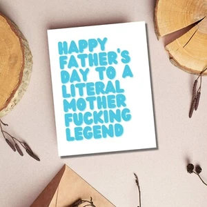 MoFo Legend Father's Day Card Funny - Picture 1 of 2