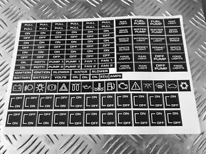 Scrutineering Safety STICKER DECAL SET Ideal for Rally, Race, Classic cars 03 - Picture 1 of 1