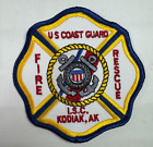 Us Coast Guard Isc Kodiak Alaska Fire Rescue Uscg Military Ak Patch C9