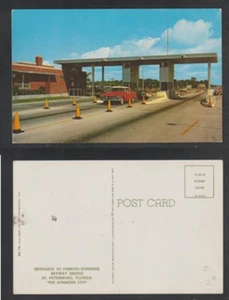 Postal de San Petersburgo Florida Skyway Bridge cromo sin publicar - Imagen 1 de 4