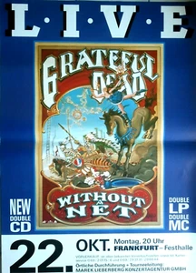 GRATEFUL DEAD 1990  FRANKFURT - orig. Concert Poster - Konzert Plakat - DIN A0  - Picture 1 of 1