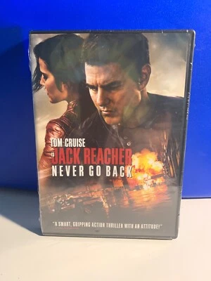 Jack Reacher “Never Go Back” (DVD) w/Tom Cruise….…...BRAND NEW & SEALED! - Image 1 of 2
