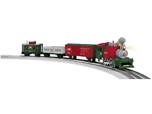 LIONEL 2023070 O GAUGE LIONCHIEF LIONEL JUNCTION CHRISTMAS SET WITH ILLUMINATED - Picture 1 of 1