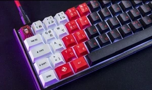 Ducky One 2 Mini Gaming Tastatur, MX Speed Silver, RGB-LED + Japanische Keycaps - Bild 1 von 3