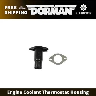 For 1999-2001 Dodge Ramcharger Dorman Engine Coolant Thermostat Housing 2000 - Image 1 of 4