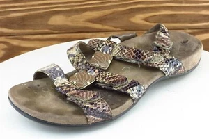 Vionic Sz 6 M Brown Gladiator Synthetic Women Sandals Amber - Picture 1 of 7