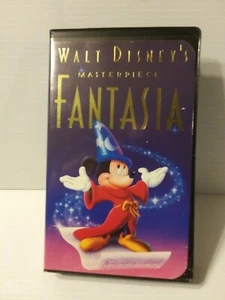 Walt Disney's Masterpiece FANTASIA (VHS, 1991) with paper inside. - Picture 1 of 7