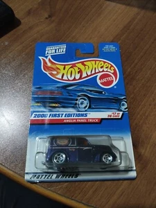 Hot Wheels Anglia Panel Truck 2000 First Editions Series #24397 NRFP Purple 1:64 - Picture 1 of 2