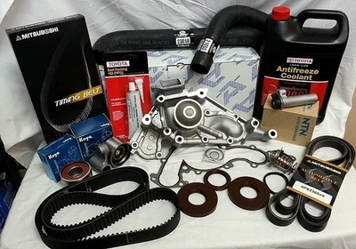 FOR 2007-2009 TOYOTA TUNDRA 4.7LV8 COMPLETE TIMING BELT WATER PUMP HOSE KIT?? - Image 1 of 2