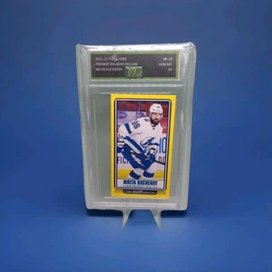 2021-22 O-Pee-Chee - Premier Tallboys Nikita Kucherov #P-19 Yellow Gem Mint 10 - Picture 1 of 1