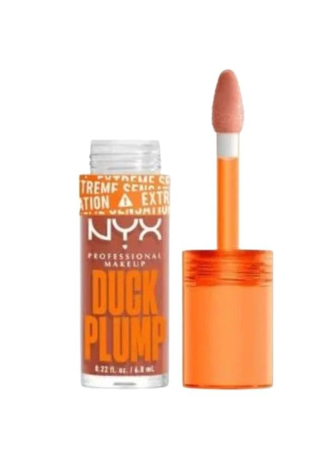 NYX PROFESSIONAL MAKEUP Duck Plump High Pigment Lip Gloss, Plumper, Spicy Ginger - Image 1 of 1