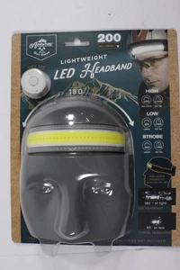 Samsonico Lightweight LED Headband 180+ Degrees 200 Lumens One Size - Picture 1 of 3