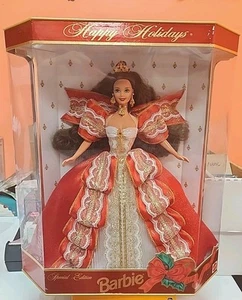 Vintage Mattel Barbie 1997 Happy Holidays Doll Special Edition #17832 NRFB - Picture 1 of 5