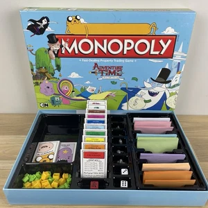 Adventure Time Collectors Edition Monopoly Board Game Hasbro 2013 Compete - Picture 1 of 10