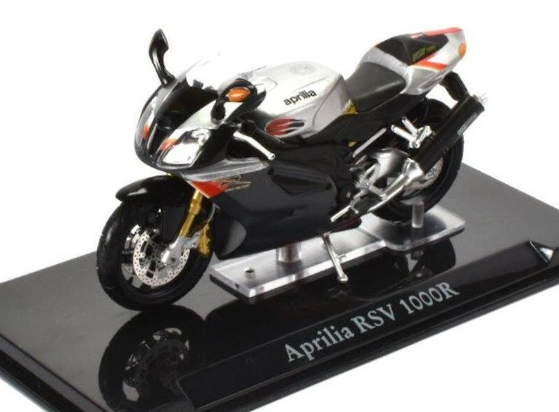 ATLAS, APRILLIA RSV 1000R Grigio e nero, 1/24,  ATL4110103 - Immagine 1 di 1