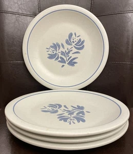 Set of 4 Pfaltzgraff YORKTOWNE Dinner Plates 10 1/4” USA RARE - Picture 1 of 9