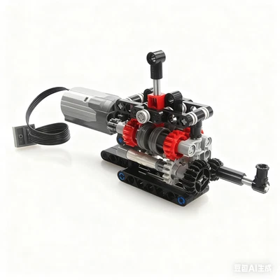 Manual Transmission 4-sSpeed Shifting Mechanism Assembly Toy Fit For Lego MOC - Image 1 of 4