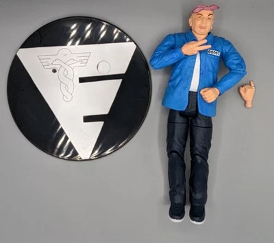 Prison Dr. Figura de acción Evil AUSTIN POWERS 2002 Mezco con mano y soporte Foto 1 de 3