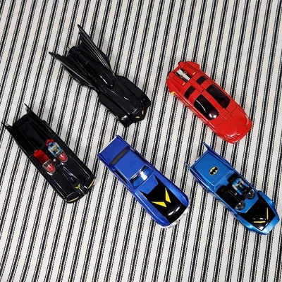(set of 5) Diecast Batmobile Model Car (1:43 Scale), DC Comics Batman - Corgi - Image 1 of 4