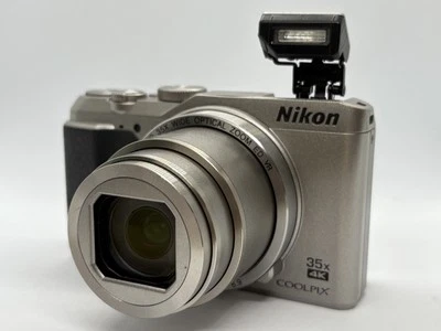 [Near MINT]Nikon COOLPIX A900 20.3MP Digital Compact Camera Silver Battery JAPAN - Image 1 of 4