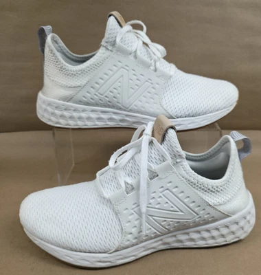 New Balance Fresh Foam (Sz 8.5) Cruz V1 Shoes Womens Running White WCRZRMWS - Image 1 of 4