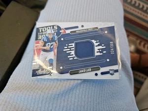 2024 Panini Absolute - Tools of the Trade Laiatu Latu #TOT-LLU /399 Colts Relic - Picture 1 of 3